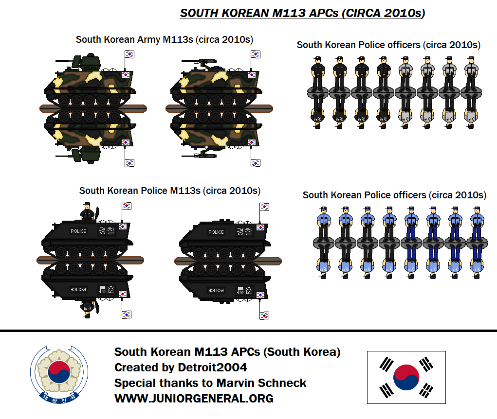 South Korean M113 APC