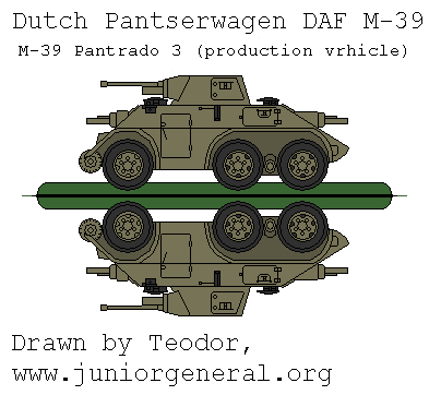 Dutch Pantserwagen DAF M-39