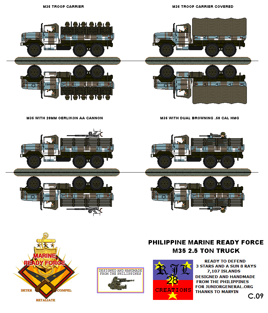 Philippine Marine Ready Force Truck