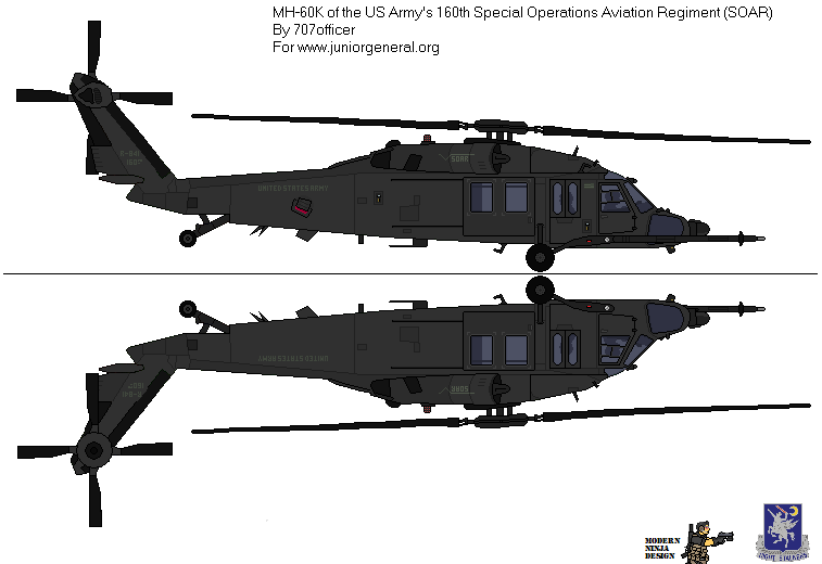 MH-60K Helicopter