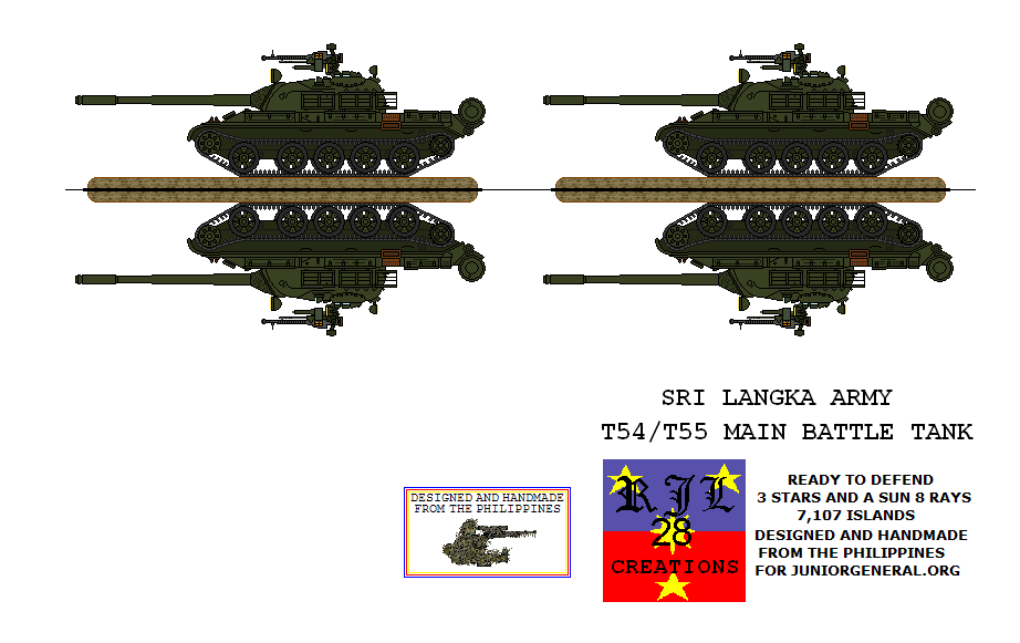 Sri Lankan T-55 Tank