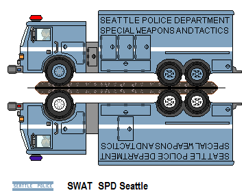 Seattle Police SWAT Truck