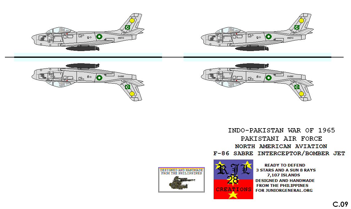 Pakistani F-86 Sabre Jet