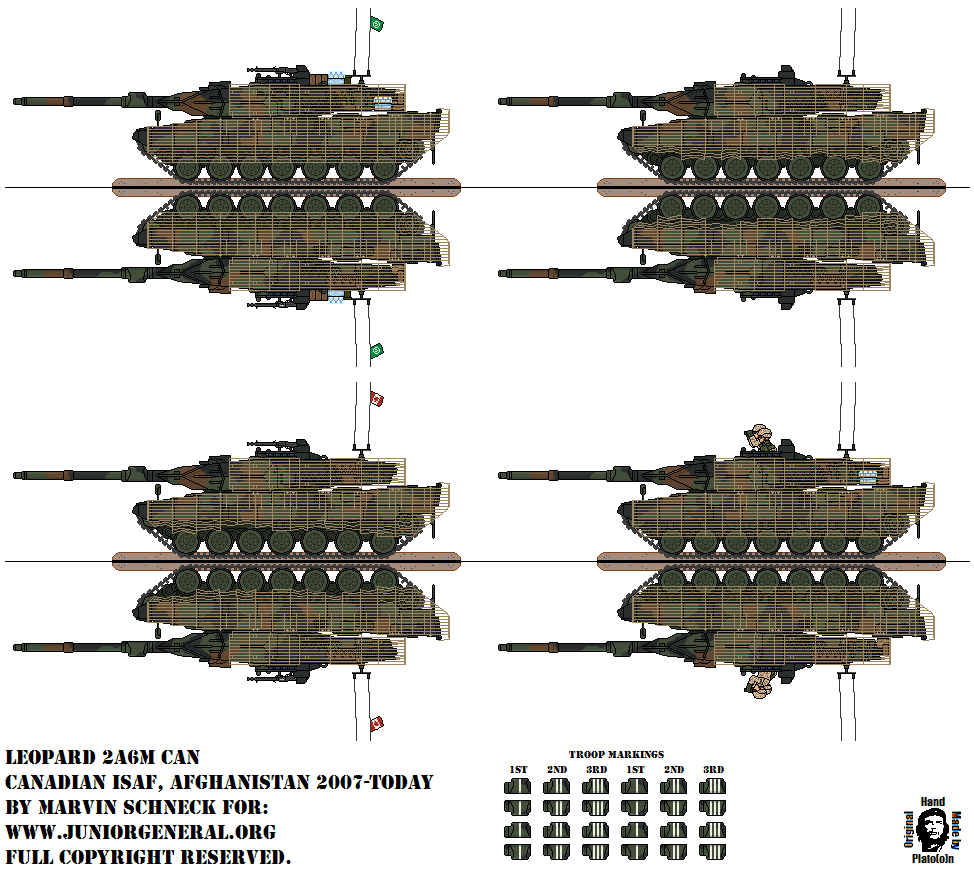 Leopard 2A6M Tank