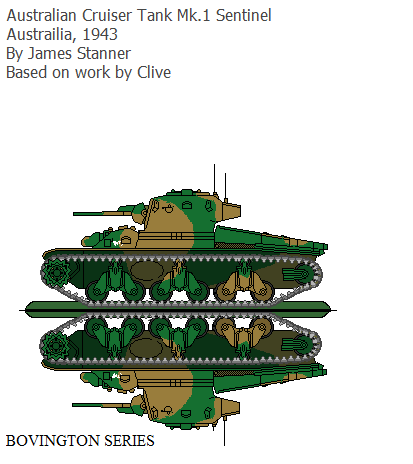 Australian Cruiser Tank MK.1 Sentinel