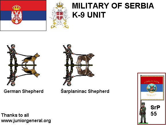 Serbian K-9 Unit