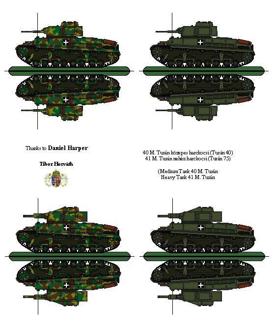 Hungarian Turan Tanks