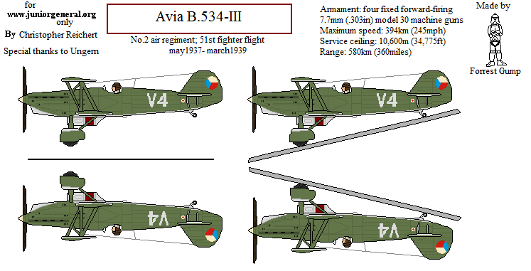 Czech Avia B. 534-III