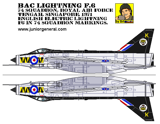 British F-6 BAC Lightning