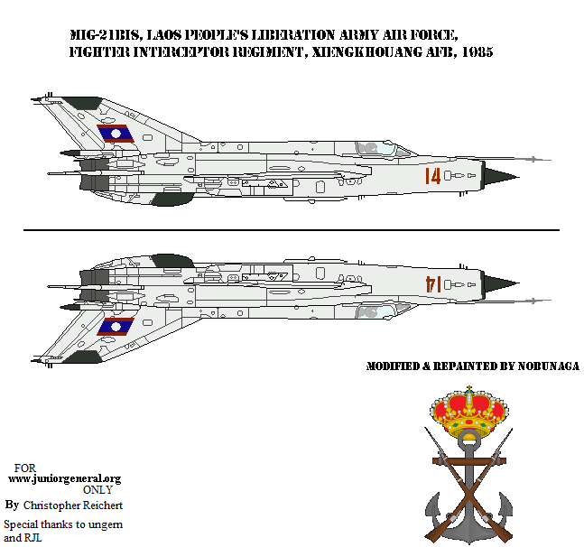 Laotian MiG-21