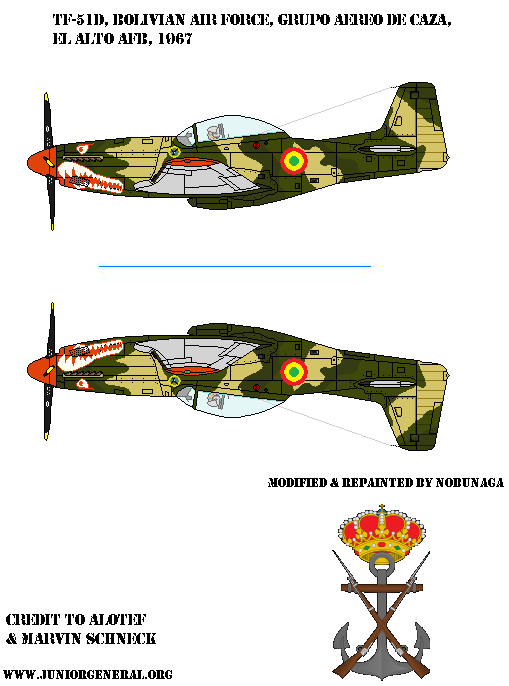 Bolivian TF-51D