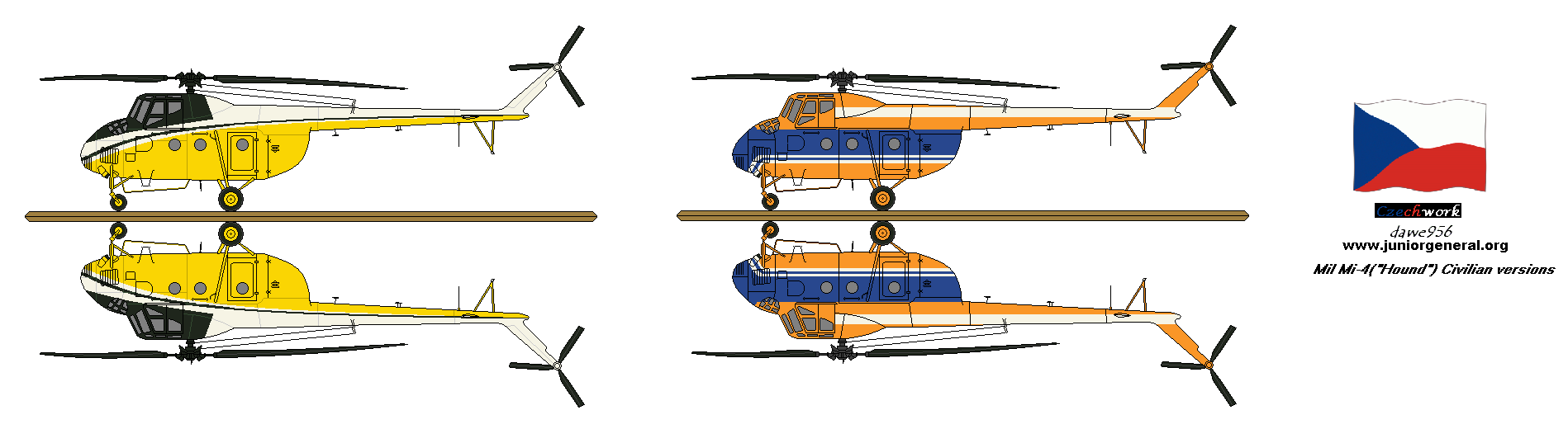 Mil Mi-4 Helicopter