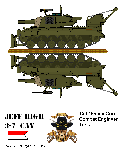 US T39 Combat Engineer Tank