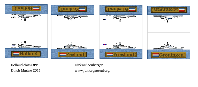 Dutch Holland Class OPVs