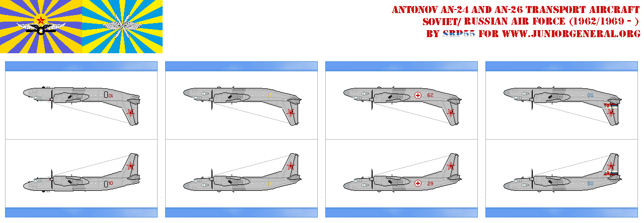 Soviet AN-24 & AN-26 Aircraft