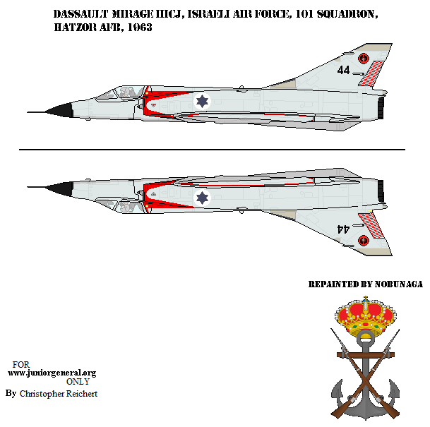 Israeli Dassault Mirage IIICJ