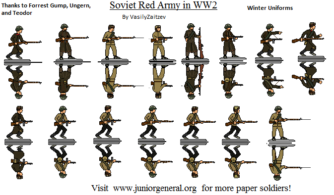 Infantry Winter Uniforms