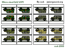 Russian GAZ 2975