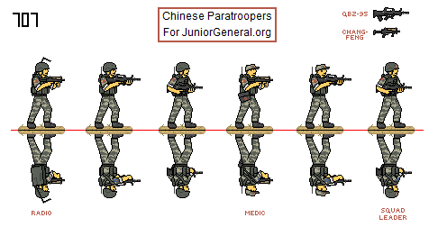 Chinese Paratroopers