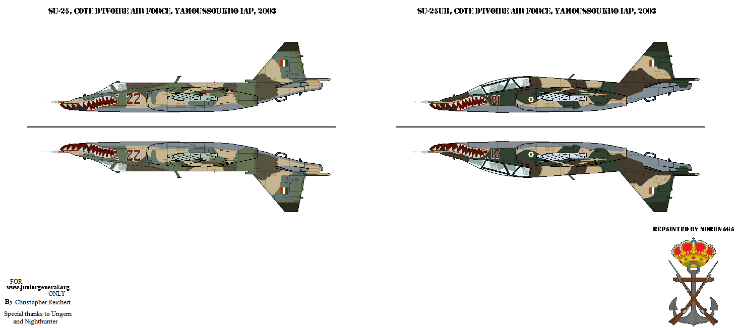Ivory Coast Su-25