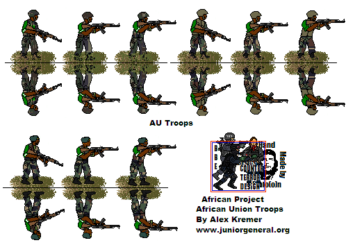 African Union Infantry