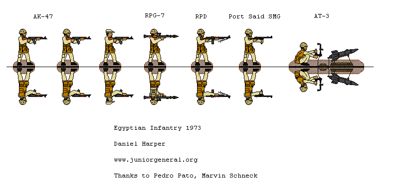 Egyptian Infantry (1973)