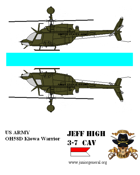 OH-58D Kiowa Helicopter