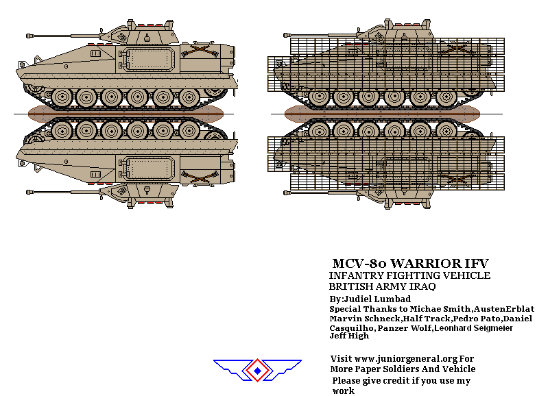 British MCV-80 Warrior IFV (Iraq)