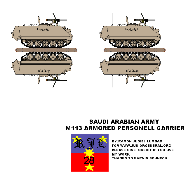 Saudi Arabia M113 APC