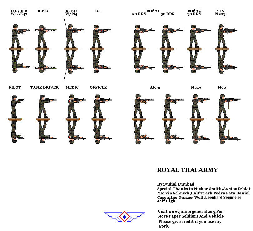 Royal Thai Infantry