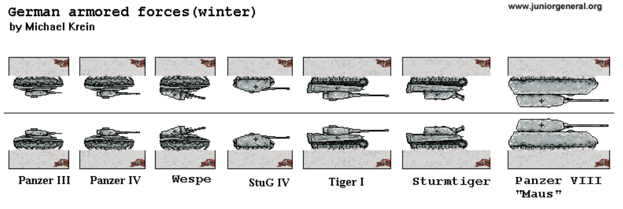 German Tanks (Winter)