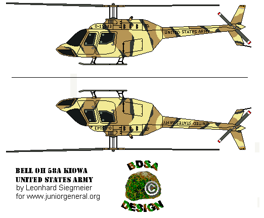 OH-58A Kiowa Helicopter