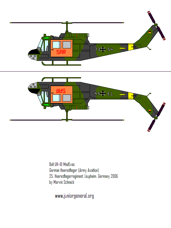 German Huey Helicopter 2