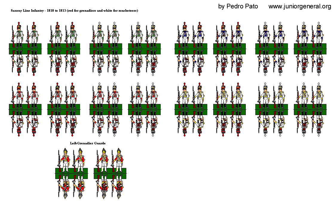 Saxon Infantry (1810 - 1813)