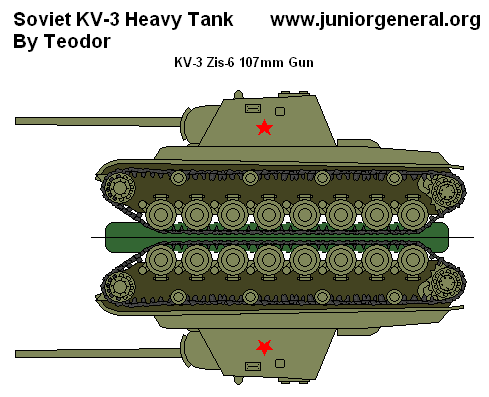 Soviet KV-3 Heavy Tank