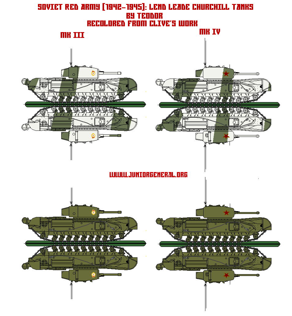 Lend-Lease Churchill Tanks