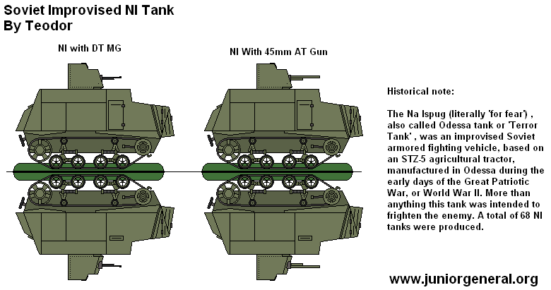 Soviet Improvised NI Tank
