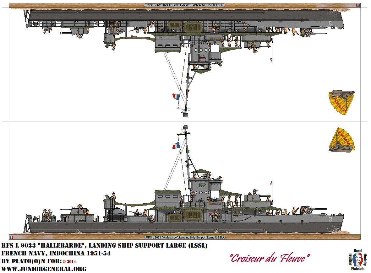 French Landing Ship Support Large