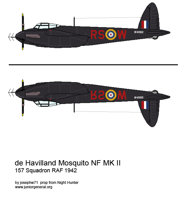 de Haviland Mosquito NF Mk II