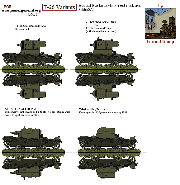T-26 Variants