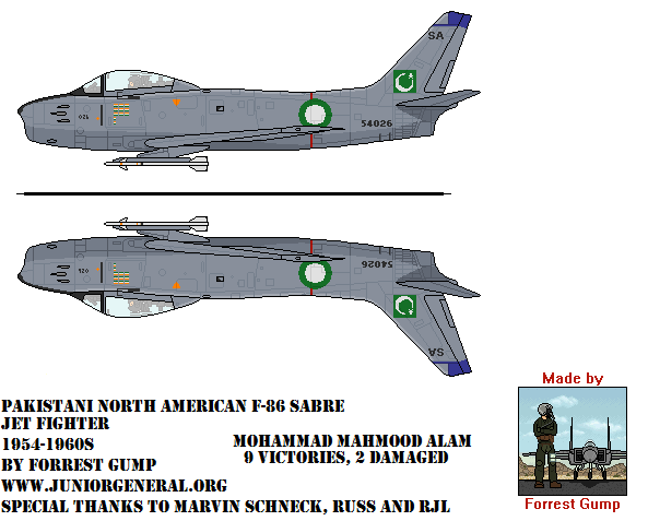 Pakistani F-86 Sabre