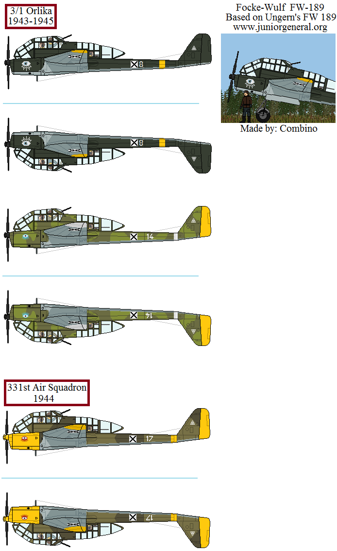 Bulgarian Focke-Wulf FW-189