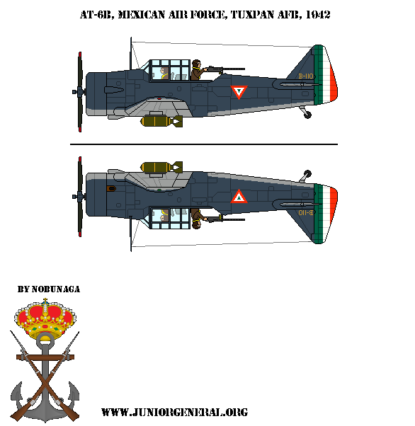 Mexican AT-6B Aircraft