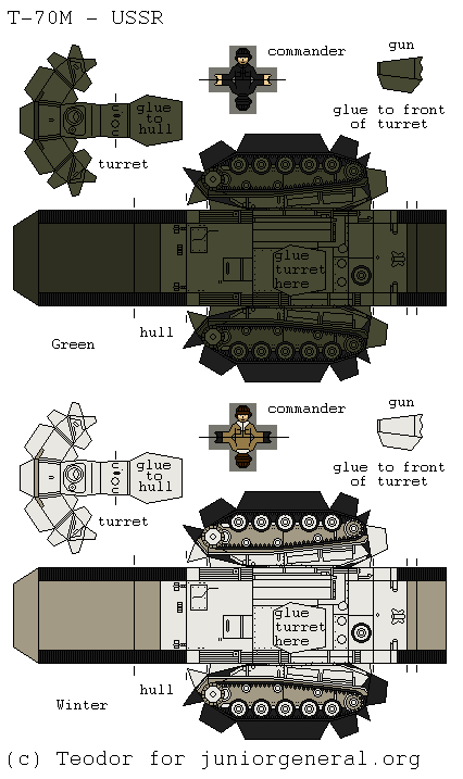 T-70M (3-D Fold Up)