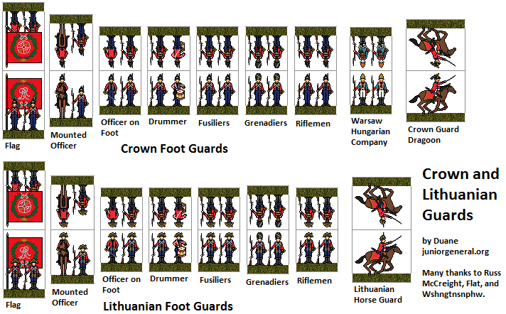 Crown and Lithuanian Guards