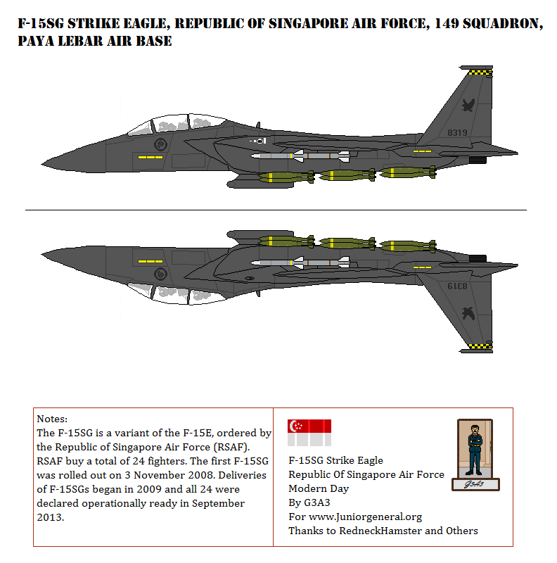 Singapore F-15SG Strike Eagle