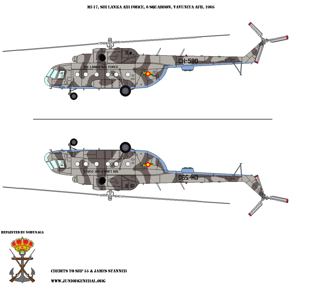 Sri Lankan Mi-17 Helicopter