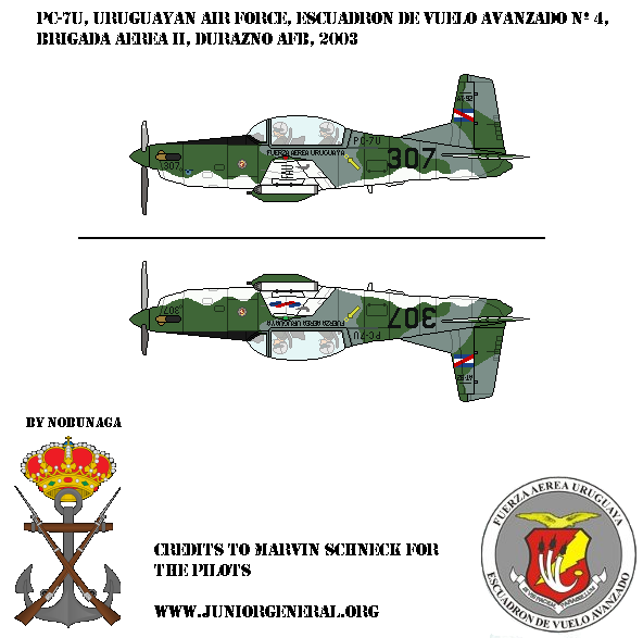 Uruguayan PC-7U Aircraft