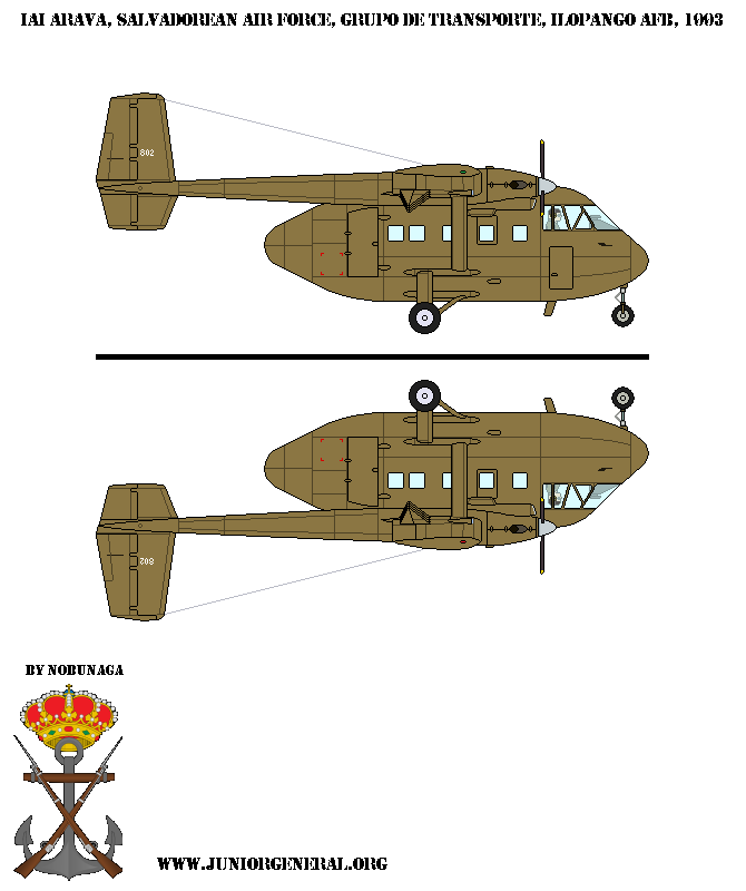 Salvadoran IAI Arava Aircraft