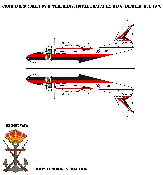 Thai Commander 500A Aircraft